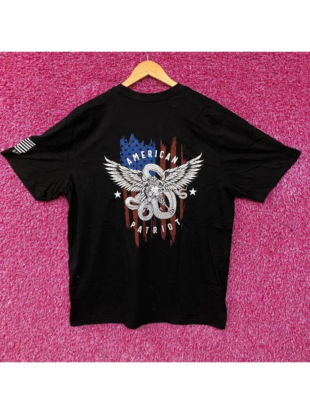 Bass Pro Shops American Patriot Flag Graphic T-Shirt XL